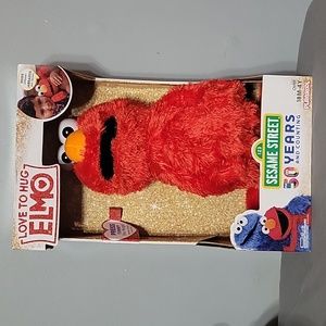Love to Hug elmo from sesame Street